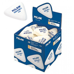 Гумка трик біл. &quot;TM MILAN&quot; 5,1*4,6*1,3см, банка