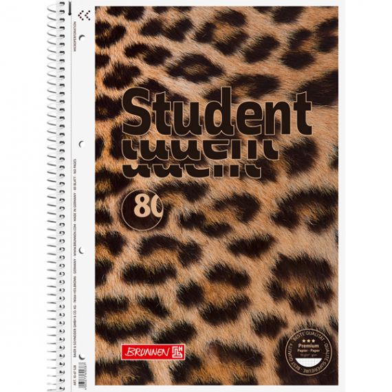 Фото - Коледж-блок А4 Premium, кліт., 80 арк., Animal 45653 Фото - Коледж-блок А4 Premium, кліт., 80 арк., Animal 45653