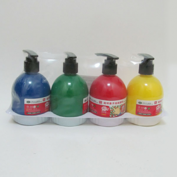 Фото - Краски для пальцев 4цв.*250мл RFC04250 38064 Фото - Краски для пальцев 4цв.*250мл RFC04250 38064