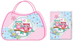 Фото - Блокнот дитячий на замочку в сумочці 240x170х45mm, 70g, 56 л, дівчинка 36311 Фото - Блокнот дитячий на замочку в сумочці 240x170х45mm, 70g, 56 л, дівчинка 36311