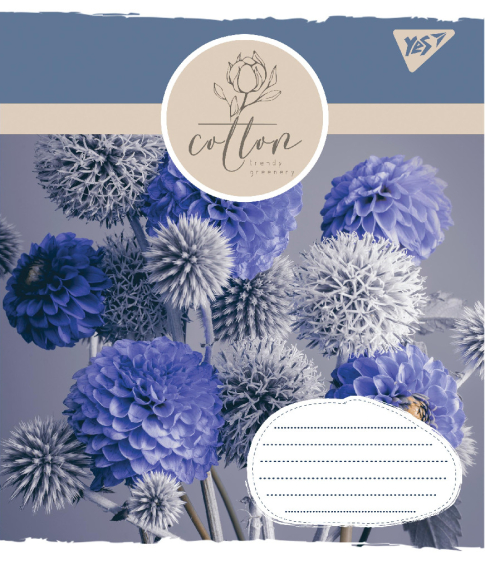 Фото - А5/36 кл. YES Cotton, зошит для записів 57770