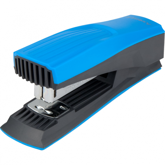 Фото - Степлер Shell пласт., №24/6, 20 арк., блакит 51113 Фото - Степлер Shell пласт., №24/6, 20 арк., блакит 51113