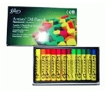 Фото - Пастель олійна 12кол fluo MOP-12F 'Мungyo' 15401 Фото - Пастель олійна 12кол fluo MOP-12F 'Мungyo' 15401