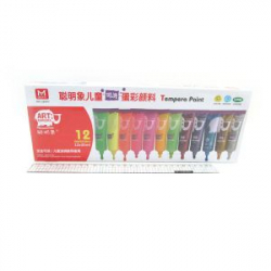 Фото - Краска Tempera 'Глитер неон' 12цв*35мл RTP1235 37959