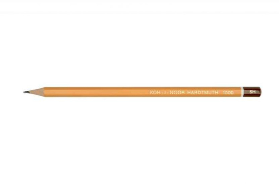 Фото - Олівець графітний 1500, 6H (уп.12) 10124 Фото - Олівець графітний 1500, 6H (уп.12) 10124