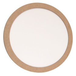 Полотно на картоні, кругле, Ø20 см, в багетній рамі з МДФ 2,5см, ROSA Talent