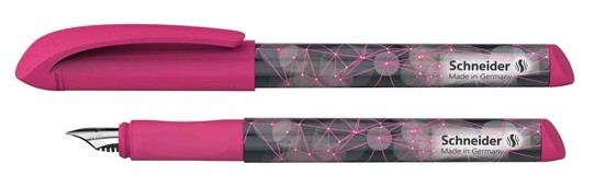 Фото - Ручка перова Schneider KALEO з чорн. патроном. Гум, грип, ірід. кінч, Рожев,в уп 10шт (абстракція) 45901 Фото - Ручка перова Schneider KALEO з чорн. патроном. Гум, грип, ірід. кінч, Рожев,в уп 10шт (абстракція) 45901