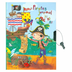 Фото - Блокнот дитячий на замочку 178x133mm, 70g, 56 л, пірати 42991 Фото - Блокнот дитячий на замочку 178x133mm, 70g, 56 л, пірати 42991