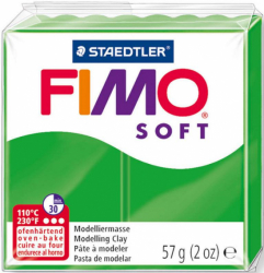 Пластика Soft, Тропічна зелена, 57г, Fimo