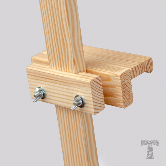 Фото - Мольберт сосновий TART ФЛОРЕНЦІЯ 151см, м.вис.роб1112,габ.ск-го1510х130х100 мм,Вага 2,4кг 56176 Фото - Мольберт сосновий TART ФЛОРЕНЦІЯ 151см, м.вис.роб1112,габ.ск-го1510х130х100 мм,Вага 2,4кг 56176