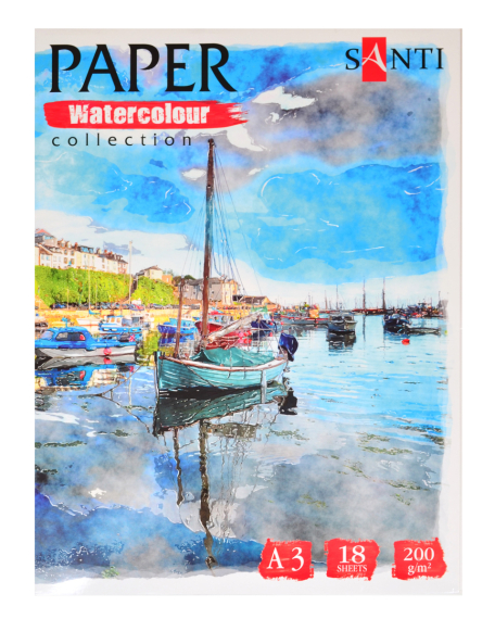 Фото - Набір акварельного паперу А3 'Paper Watercolor Collection', 18 арк. 41769 Фото - Набір акварельного паперу А3 'Paper Watercolor Collection', 18 арк. 41769