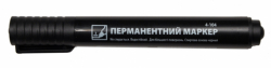 Фото - Маркер перман., 1-3мм, чорн., 4-104, 4Office (уп.12) 24715
