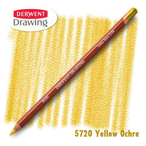 Фото - Олівець для рисунку Drawing (5720), Охра жовта, Derwent 57489