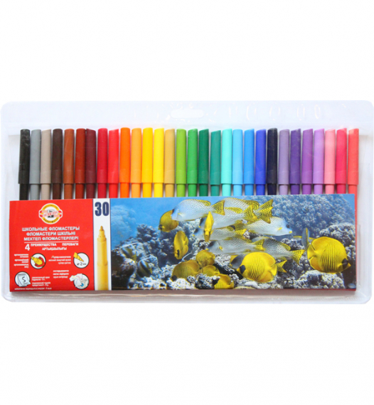 Фото - Фломастеры KIN 30цв 7710ET/30 (уп.12) 10345 Фото - Фломастеры KIN 30цв 7710ET/30 (уп.12) 10345