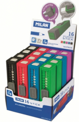 Фото - Гумка + чинка STICK, дисплей (уп.16) 26251