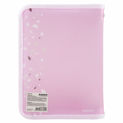 Фото - Папка об'ємна на блискавці, А5+, Shine, рожева 47172 Фото - Папка об'ємна на блискавці, А5+, Shine, рожева 47172