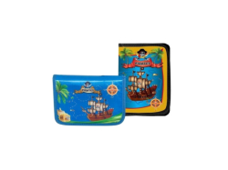Пенал шкільний 1 відділення 2 створки МУЛЬТЯШКИ Pirates