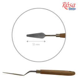 Мастихін ROSA Studio 11906 капля, довжина 5,5см, ст.код1026