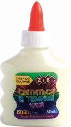 Клей світлячок білий на PVA-основі, люмінесцентний, 88 мл