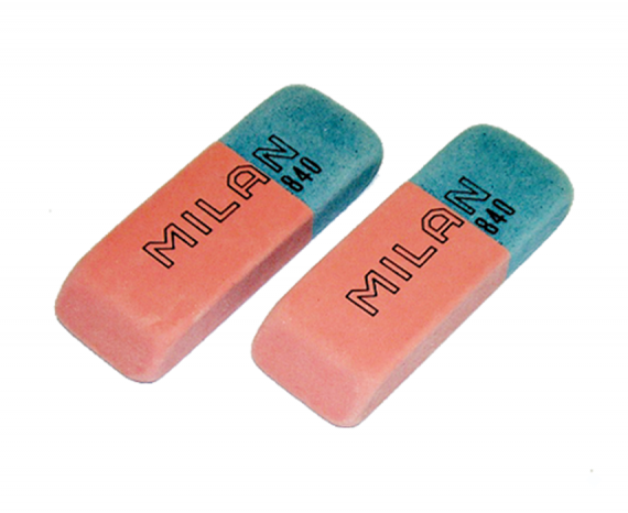 Фото - Гумка 'Milan' 840 червоно-синій 5,2*1,9*0,8см 40шт 8302 Фото - Гумка 'Milan' 840 червоно-синій 5,2*1,9*0,8см 40шт 8302