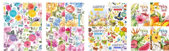 Фото - Блокнот, 60г,Інтегральний,128х165 мм,64 аркуша,клітинка,Мат.лам.Soft-touch,Гліттер,.19353-19356,в ас 50833 Фото - Блокнот, 60г,Інтегральний,128х165 мм,64 аркуша,клітинка,Мат.лам.Soft-touch,Гліттер,.19353-19356,в ас 50833