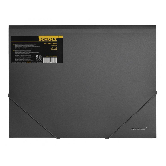 Фото - Папка - портфель на резинке SСHOLZ А4 5 +2 отд.для СD + блокнот 30л . черн.5095 ( шт. ) 1545 Фото - Папка - портфель на резинке SСHOLZ А4 5 +2 отд.для СD + блокнот 30л . черн.5095 ( шт. ) 1545