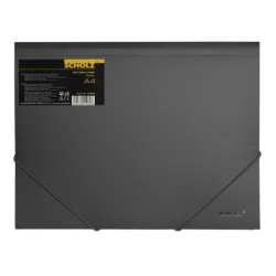 Фото - Папка - портфель на резинке SСHOLZ А4 5 +2 отд.для СD + блокнот 30л . черн.5095 ( шт. ) 1545