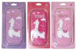 Пенал EVA опуклий маленький з сіткою всередині. Лама