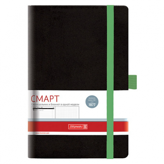 Фото - Щотижневик недат. Смарт Strong чорн. салат.зріз 49503 Фото - Щотижневик недат. Смарт Strong чорн. салат.зріз 49503