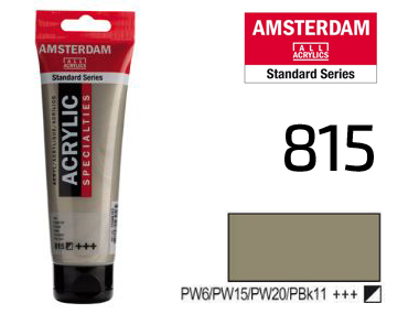 Фото - Фарба акрилова AMSTERDAM, (815) Олов'яний, 20 мл, Royal Talens 50846