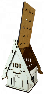 Фото - МДФ Будиночок № 14 скринька з квітами 6*6,5*10см М-2087 49856 Фото - МДФ Будиночок № 14 скринька з квітами 6*6,5*10см М-2087 49856