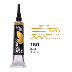 Контур універсальний, Золото, 20 мл, ROSA Talent
