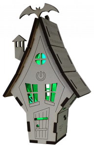 Фото - Ел.Будинок № 17/2 МДФ біл,світло 3х кольор,Повільн,сенс.вмик. Е-026 49870 Фото - Ел.Будинок № 17/2 МДФ біл,світло 3х кольор,Повільн,сенс.вмик. Е-026 49870