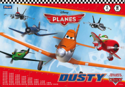 Підкладка для столу дитяча &quot;Літачки&quot;, 50*35см