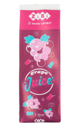 Пенал м&#039;який СІК ВИНОГРАД, 22х6х6 см, бордовий