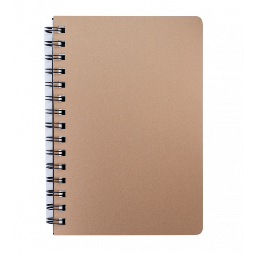 Фото - Зошит на пружині 'STATUS' А4, 80арк.,кл., пл.обкл., бронза, 62601 Фото - Зошит на пружині 'STATUS' А4, 80арк.,кл., пл.обкл., бронза, 62601