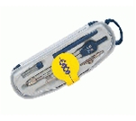 Фото - Готовальня COLLEGE 5 предметів, темно-синя 9186 Фото - Готовальня COLLEGE 5 предметів, темно-синя 9186