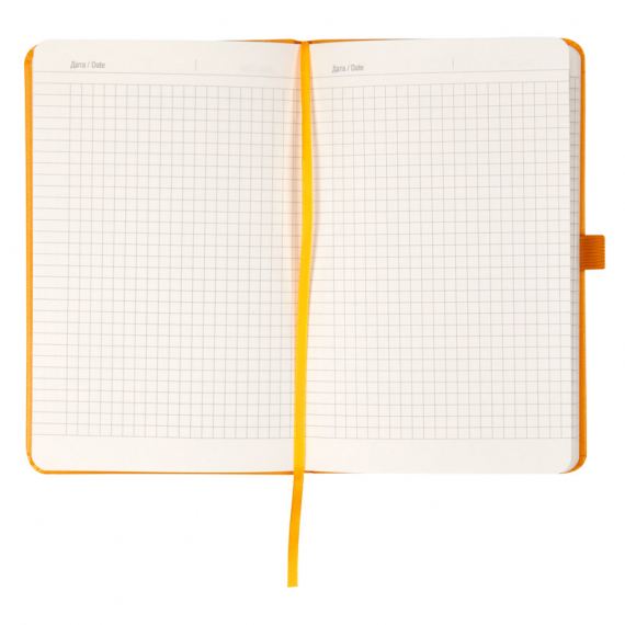 Фото - Книга записна Partner, 125*195, 96арк, кліт, жовта 46048 Фото - Книга записна Partner, 125*195, 96арк, кліт, жовта 46048