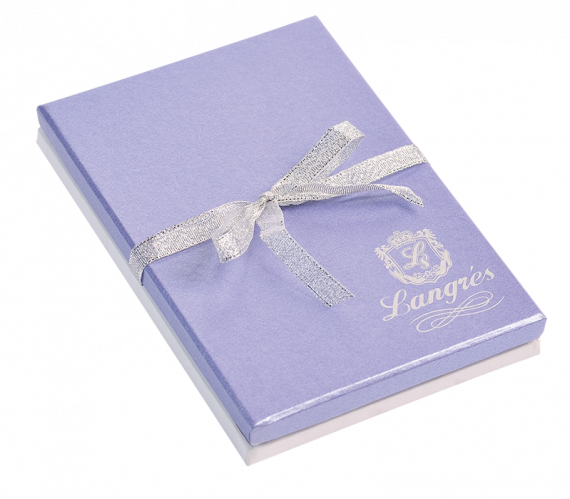 Фото - Набір подарунковий 'Fly': ручка кулькова + брелок + закладка для книг, фіолетовий LANGRES 30925