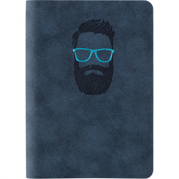 Фото - Книга записна Nuba Soft, 115*160, 96 арк., кл., синя 49785 Фото - Книга записна Nuba Soft, 115*160, 96 арк., кл., синя 49785