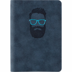 Фото - Книга записна Nuba Soft, 115*160, 96 арк., кл., синя 49785 Фото - Книга записна Nuba Soft, 115*160, 96 арк., кл., синя 49785