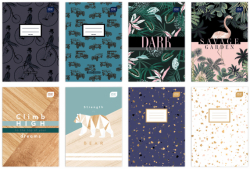 Фото - Блокнот, А6, 32 л., м'яка обкладинка, клітинка, асорті 56663 Фото - Блокнот, А6, 32 л., м'яка обкладинка, клітинка, асорті 56663