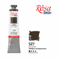 Фото - Фарба олійна, 60мл, Умбра натуральна, ROSA Studio 38892