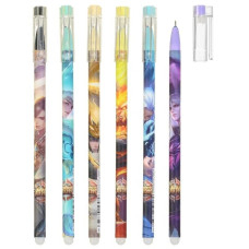 Фото - Ручка гелева пиши-стирай 0,5мм синя Космос 12шт/уп. 63747 Фото - Ручка гелева пиши-стирай 0,5мм синя Космос 12шт/уп. 63747