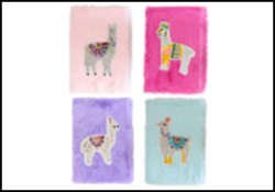 Фото - Блокнот м'який плюшевий, 13,5 * 19,5 см, 4 кольори мікс, 64 аркуша, лама 59677 Фото - Блокнот м'який плюшевий, 13,5 * 19,5 см, 4 кольори мікс, 64 аркуша, лама 59677