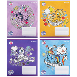 Зошит 12 арк., кл., гліттер, LP