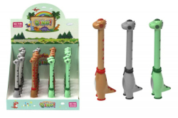 Ручка гелева, Динозаври  24шт/уп