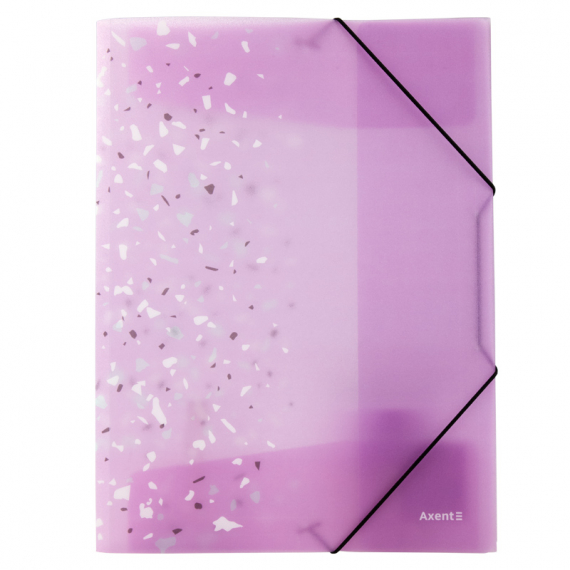 Фото - Папка на гумках, А4+, Shine, бузкова 47138 Фото - Папка на гумках, А4+, Shine, бузкова 47138