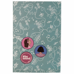 Фото - Блокнот, термобіндер А5, 64арк. BeSound-7 43790