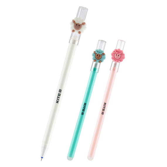 Фото - Ручка гелева 'пиши-стирай' Ягня, синя 49804